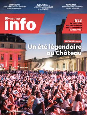 Vincennes Info n°823 - Juillet