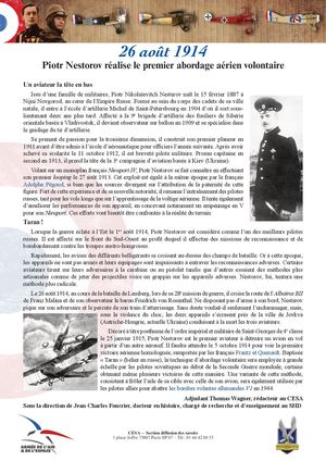 1914 08 26 Piotr Nestorov