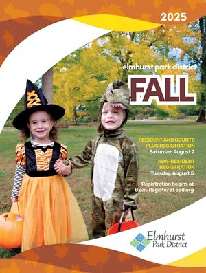 Elmhurst Park District Fall Brochure 2025