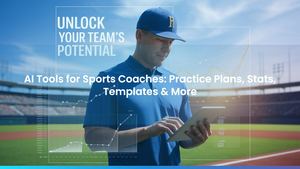 AI Tools for Sports Coaches: Practice Plans, Stats, Templates & More