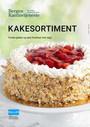 Bergen Kantinetjeneste - Kakesortiment