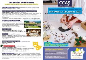 Programme Cep'Age 4e Trimestre 2025