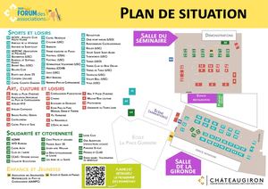 Plan Forum des associations 2025