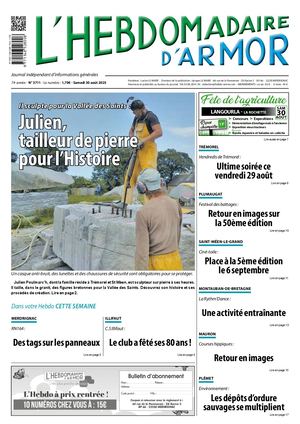 L’Hebdomadaire d’Armor n°3711 du samedi 30 août 2025