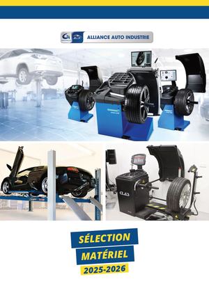 Catalogue matériel 2025 Alliance Auto Industrie