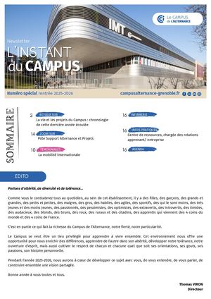 L'instant Du Campus Spécial Rentrée 25 26
