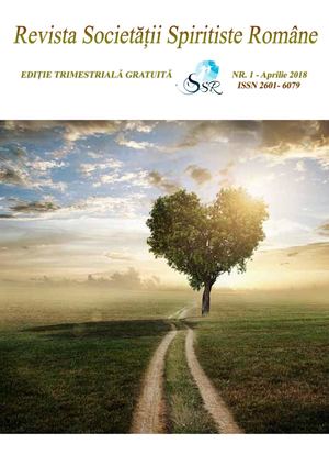 Revista Societății Spiritiste Române NR. 1