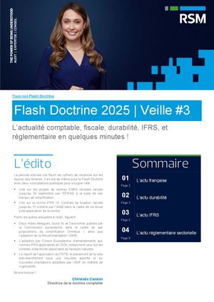 Flash Doctrine 2025 | Veille #03