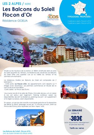 Les 2 Alpes "Les Balcons Du Soleil" - Goelia HIVER 2025/26