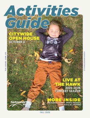 Fall 2025 Activities Guide