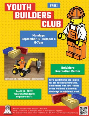 Youth Builders Club Flyer