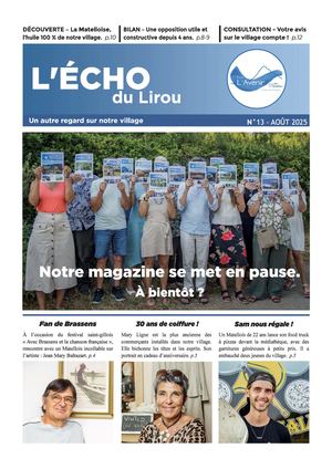 Journal Echo Du Lirou N°13