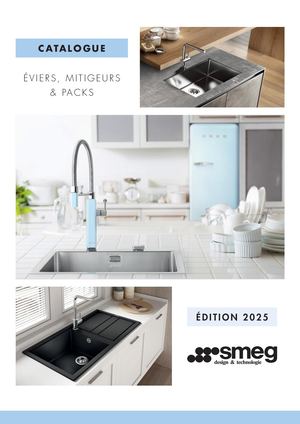 SMEG - Catalogue Éviers Et Mitigeurs 2025 - 2026