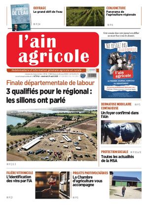 Ain Agricole vendredi 29 août 2025