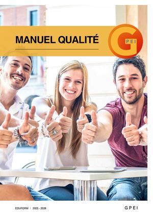 Manuel Qualité GPEI