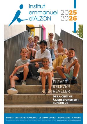 Plaquette 2025-2026 Institut d'Alzon