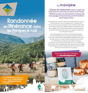 La MarAlpine - traversée des Préalpes d'Azur en 5 étapes