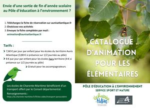 Plaquette école élémentaire