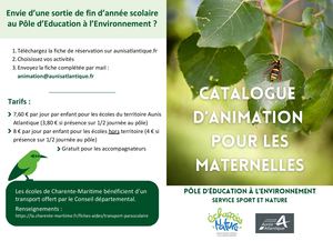 Plaquette école maternelle