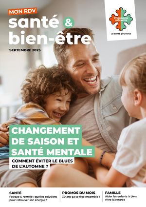 Mon RDV santé & bien-être Septembre 2025
