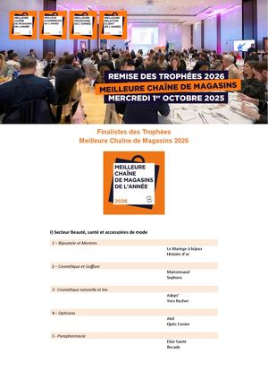 Les Finalistes MCM 2026