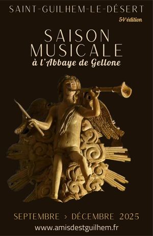 54e Saison Musicale des Amis de St-Guilhem (Livret 2025)