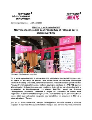 Bretagne Développement Innovation Communiqué De Presse Space 2025