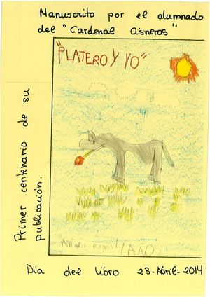 Platero Y Yo Manuscristo