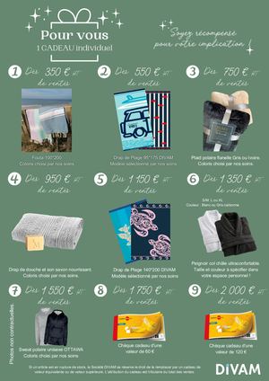 25/26- Cadeaux Vendeurs