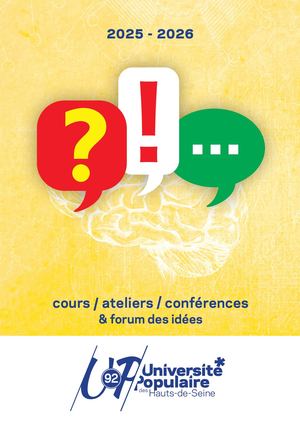 Programme UP 92 saison 2025-2026