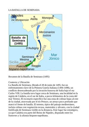 Batalla De Seminara - Soliman