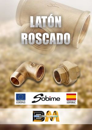 CATÁLOGO LATÓN ROSCADO BRICOMUR