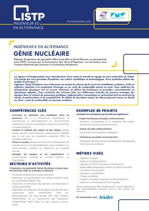 2025-26 ISTP Formation Génie Nucléaire