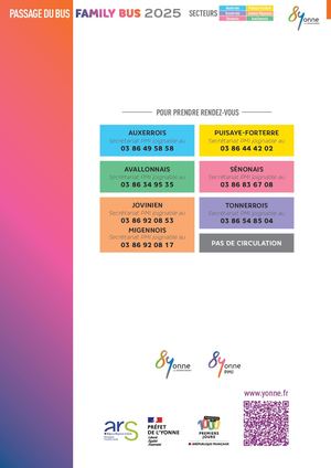 Family Bus Calendrier