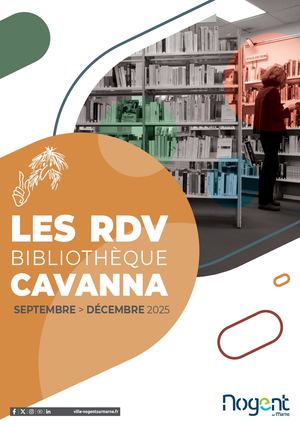 Programme bibliothèque Cavanna 2d semestre 2025