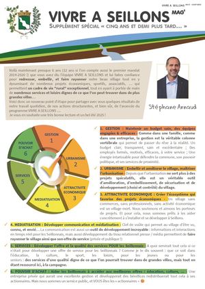 Vivre A Seillons Mag - Edition Speciale Bilan 2020 2026