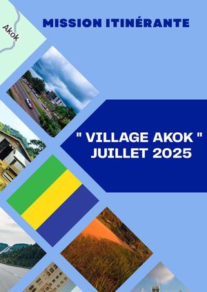 Mission itinérante - Jeunes Soeurs au Gabon