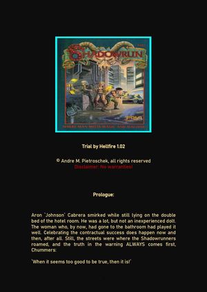 Trial By Hellfire: Shadowrun Memories From Long Ago