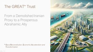 Gaza Reconstitution, Economic Acceleration and Transformation