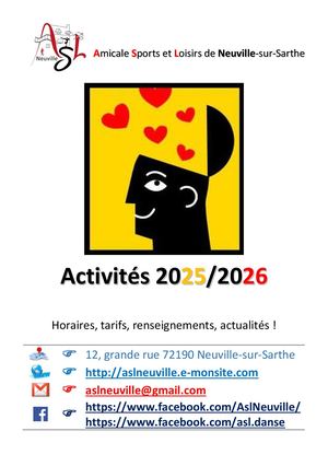 Brochure Des Activités ASL (10 Pages)