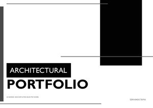 Architectural Portfolio