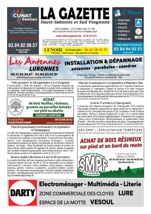 La Gazette Haute-saonoise et sud vosgienne 185