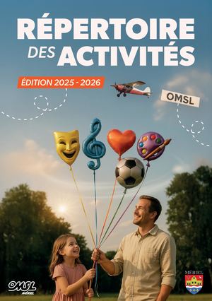 Répertoire des activités 2025-2026