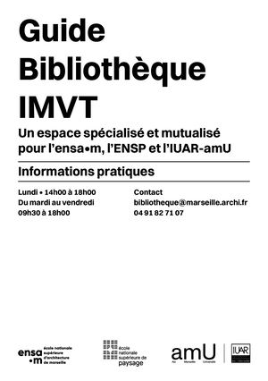 Guide Bibliothèque IMVT 2024