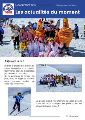Newsletter N°4