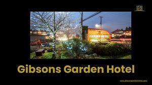 Beautiful Courtyard Gardens at Gibsons Garden Hotel