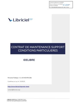 DP 2025 135 Contrat Maintenance Idelibre PJ