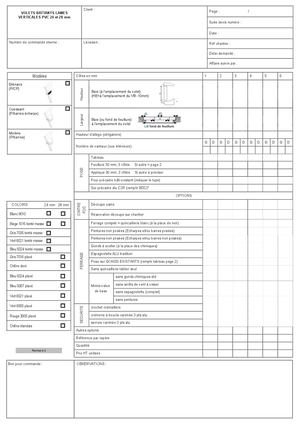 BDC Volets Battants PVC A Lames Verticales