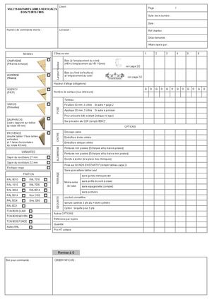 BDC Volets Battants BOIS A Lames Verticales Avec Finition
