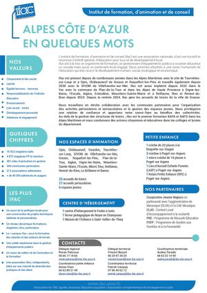 Ifac en quelques mots Alpes Côte d'Azur